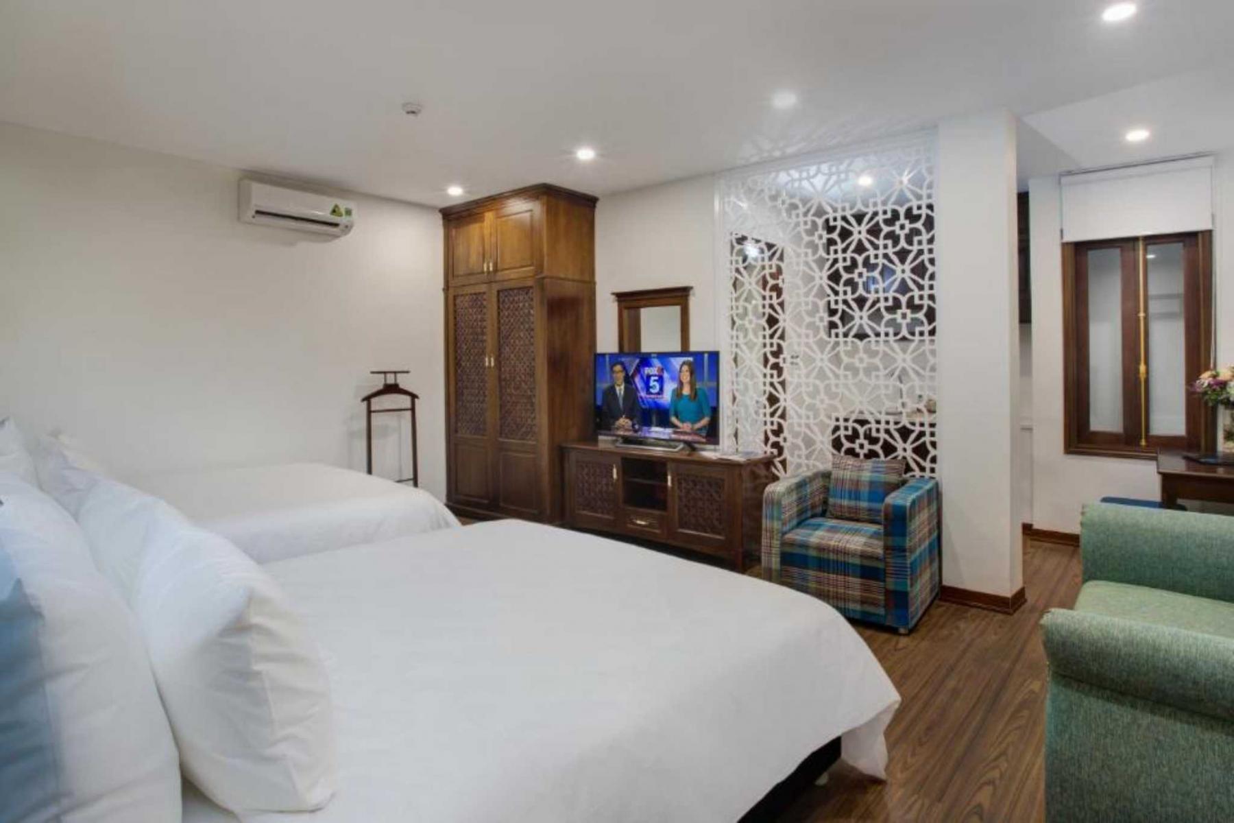 Thiết kế phòng ngủ của  Maro Ha Noi Hotel 